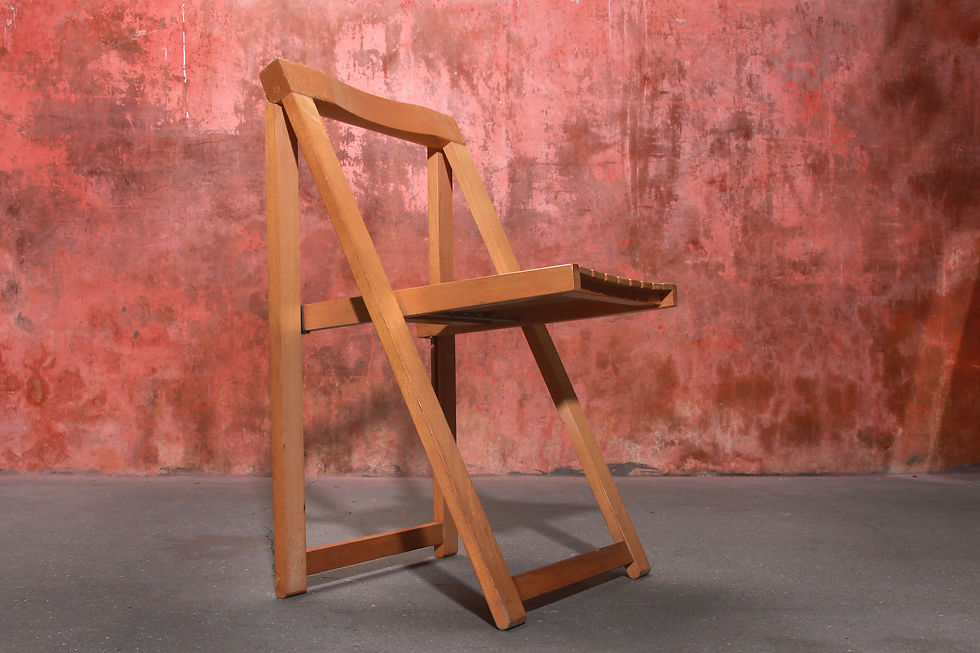 Thumbnail: Set Of 40 Aldo Jacober Folding Chairs for Alberto Bazzani , 60s