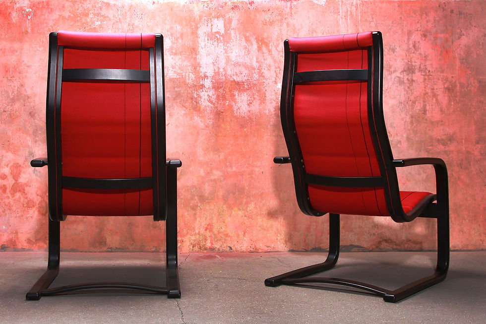 Thumbnail: Set Of Two Lamello Easy Chair By Yngve Ekstrom For Swedese , 80s