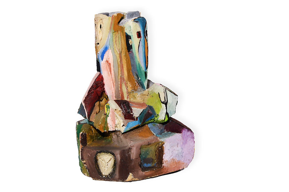 Thumbnail: Cobra Style Sculpture, Postmodern Sculpture, Karel Appel, Corneille sculpture , Hornita, Nardo Da Vintage