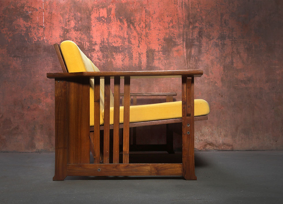 Thumbnail: Charles Rennie Mackintosh Style Three Seats Sofa, Vintage Couch, Vintage Sofa, NardoDaVintage, Vintage Furniture, Mid Century
