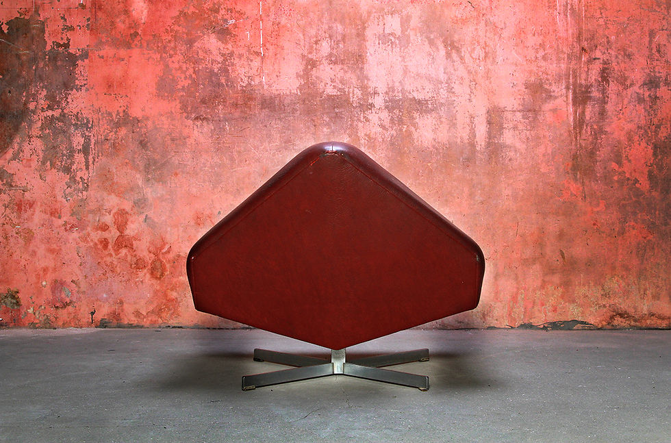 Thumbnail: Very Rare Vintage Lounge Chair Design By Friedrich Hill For Leolux, Leolux Chair, Leolux Lounge Chair, NardoDaVintage