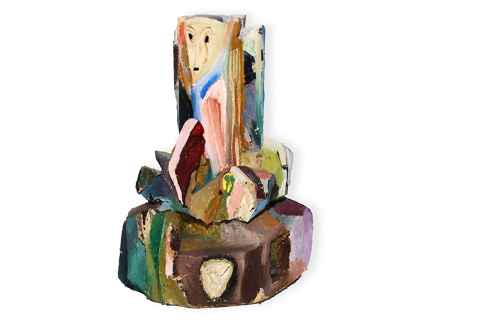 Thumbnail: Cobra Style Sculpture, Postmodern Sculpture, Karel Appel, Corneille sculpture , Hornita, Nardo Da Vintage