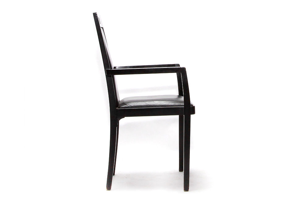 Thumbnail: Rare Thonet Arm Chairs Set Of Six