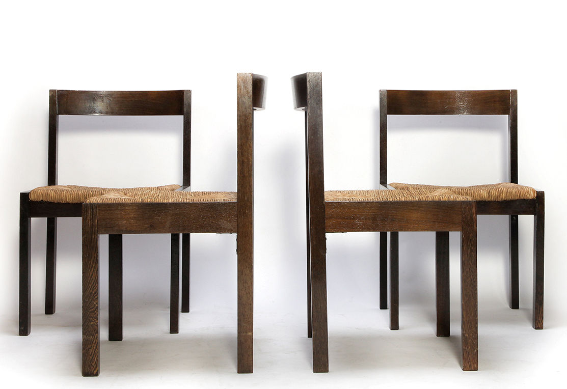 Set Of 4 Martin Visser Wenge Dining Chairs For 'T Spectrum, NardoDaVintage, Vintage Furniture, Mid Century Furniture