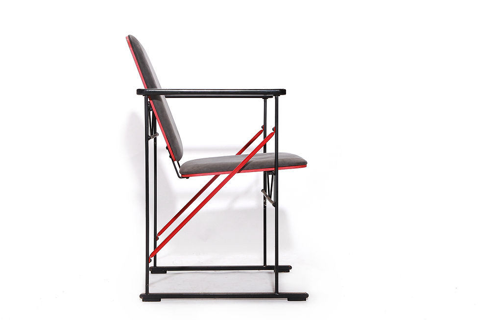 Thumbnail: Vintage Set Of Four Dining Arm Chairs Design by Yrjö Kukkapuro for Avarte, 80s