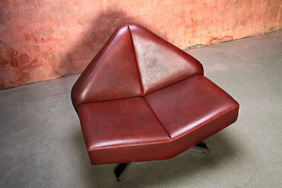 Thumbnail: Very Rare Vintage Lounge Chair Design By Friedrich Hill For Leolux, Leolux Chair, Leolux Lounge Chair, NardoDaVintage