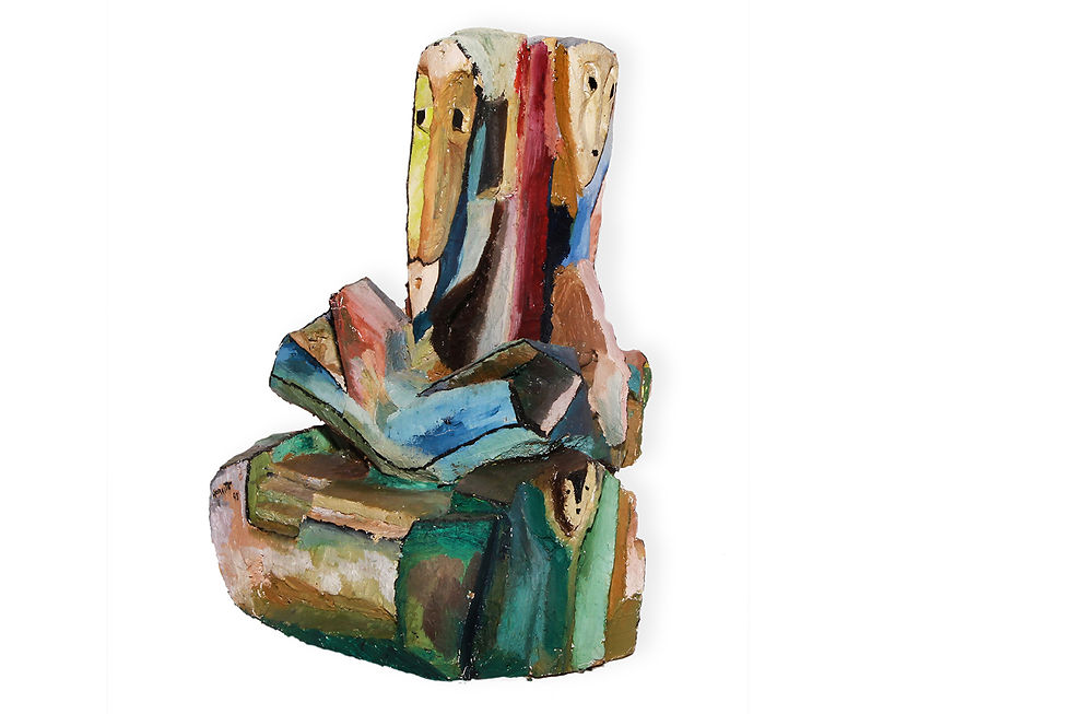 Thumbnail: Cobra Style Sculpture, Postmodern Sculpture, Karel Appel, Corneille sculpture , Hornita, Nardo Da Vintage