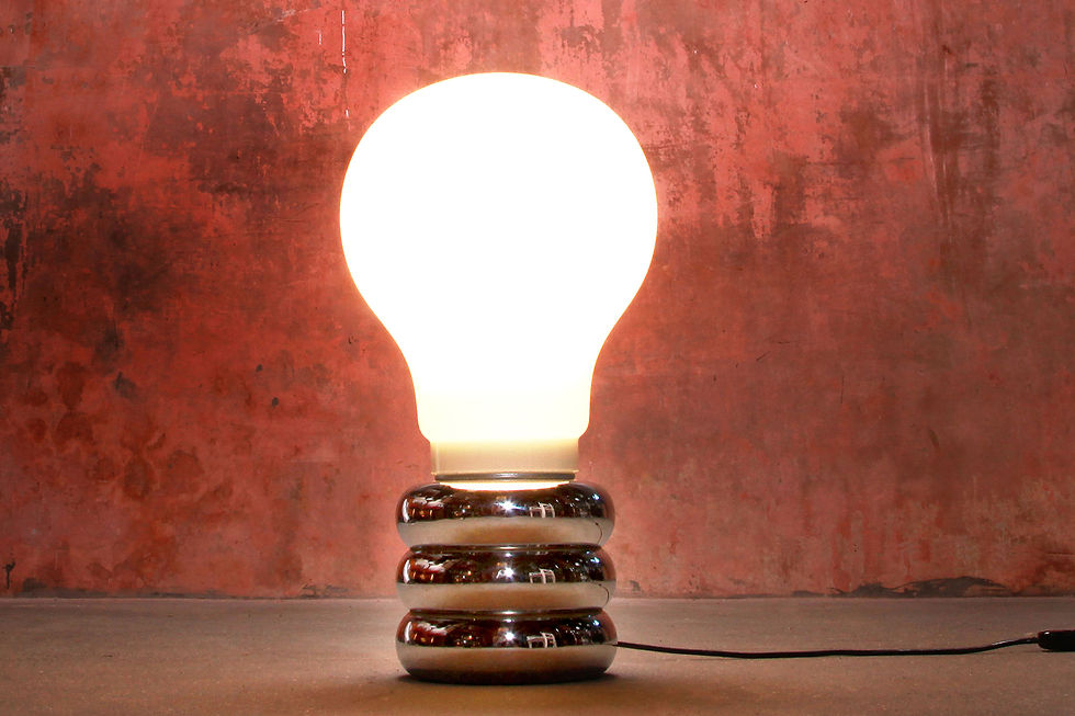 Thumbnail: Ingo Maurer First Edition XL Bulb Lamp For Design M, 1966, Bulb Lamp, Nardo, Design Icon Lamp, NardoDaVintage