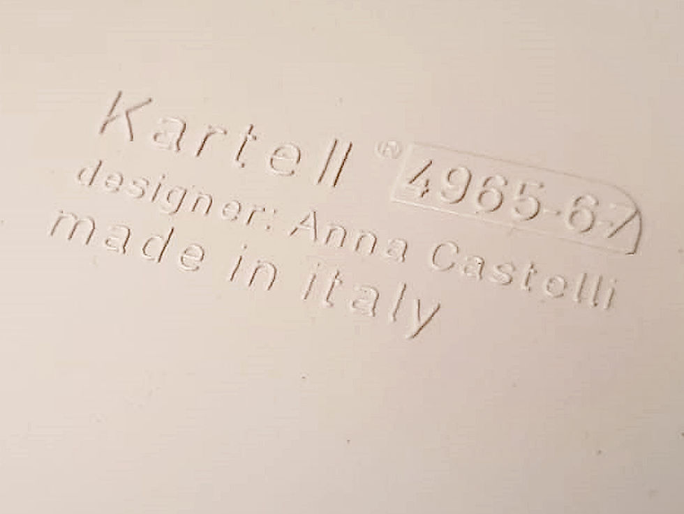Thumbnail: Kartell Componibili 3-Tier Drawer Side Tables By Anna Castelli Ferrieri, 60s