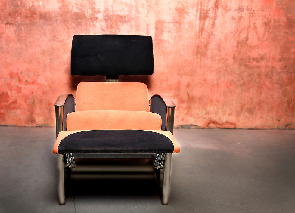 Thumbnail: Memphis Milano Style Lounge Chair Easy Chair, Osvaldo Borsani for Tecno Style Chair, NardoDaVintage, Vintage Furniture