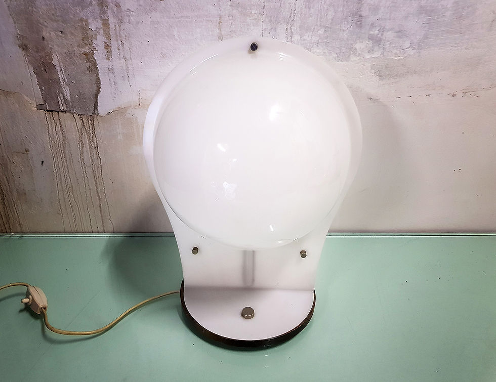 Thumbnail: Harvey Guzzini Style Table Lamp, ITALIAN ACRYLIC TABLE LAMP, NardoDaVintage, Vintage Furniture, Mid Century Furniture, Design