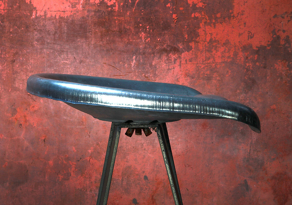 Thumbnail: Industrial Tractor Bar Stools, Design Bar Stools, Metal Bar Stools, Design Bar Stool, Kitchen Chairs, NardoDaVintage