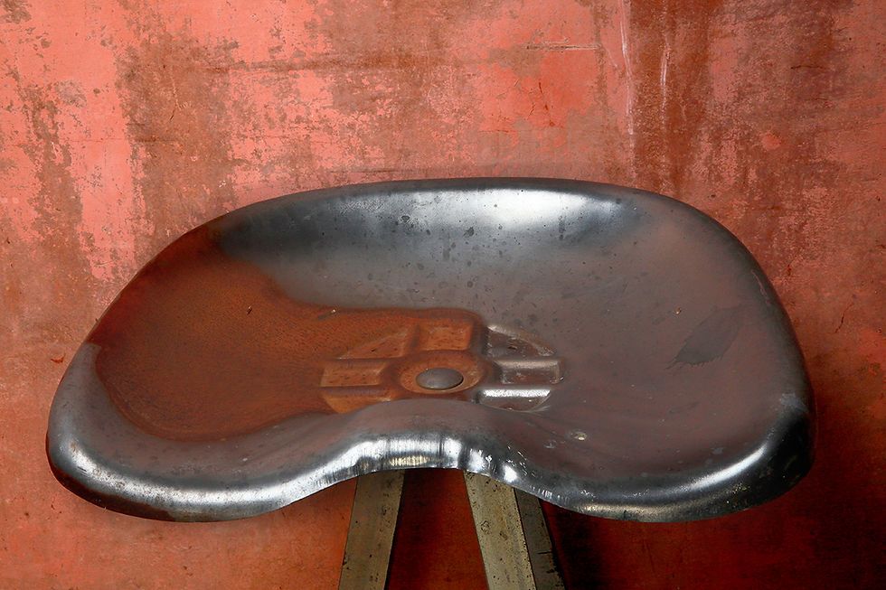 Thumbnail: Industrial Tractor Bar Stools, Design Bar Stools, Metal Bar Stools, Design Bar Stool, Kitchen Chairs, NardoDaVintage