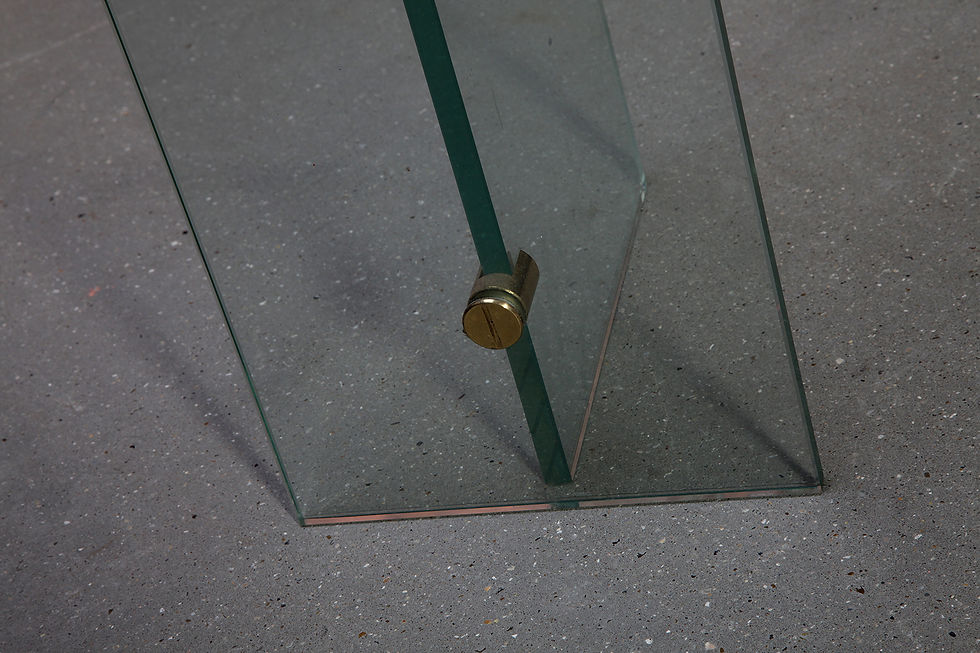 Thumbnail: Glass Console Wall Table
