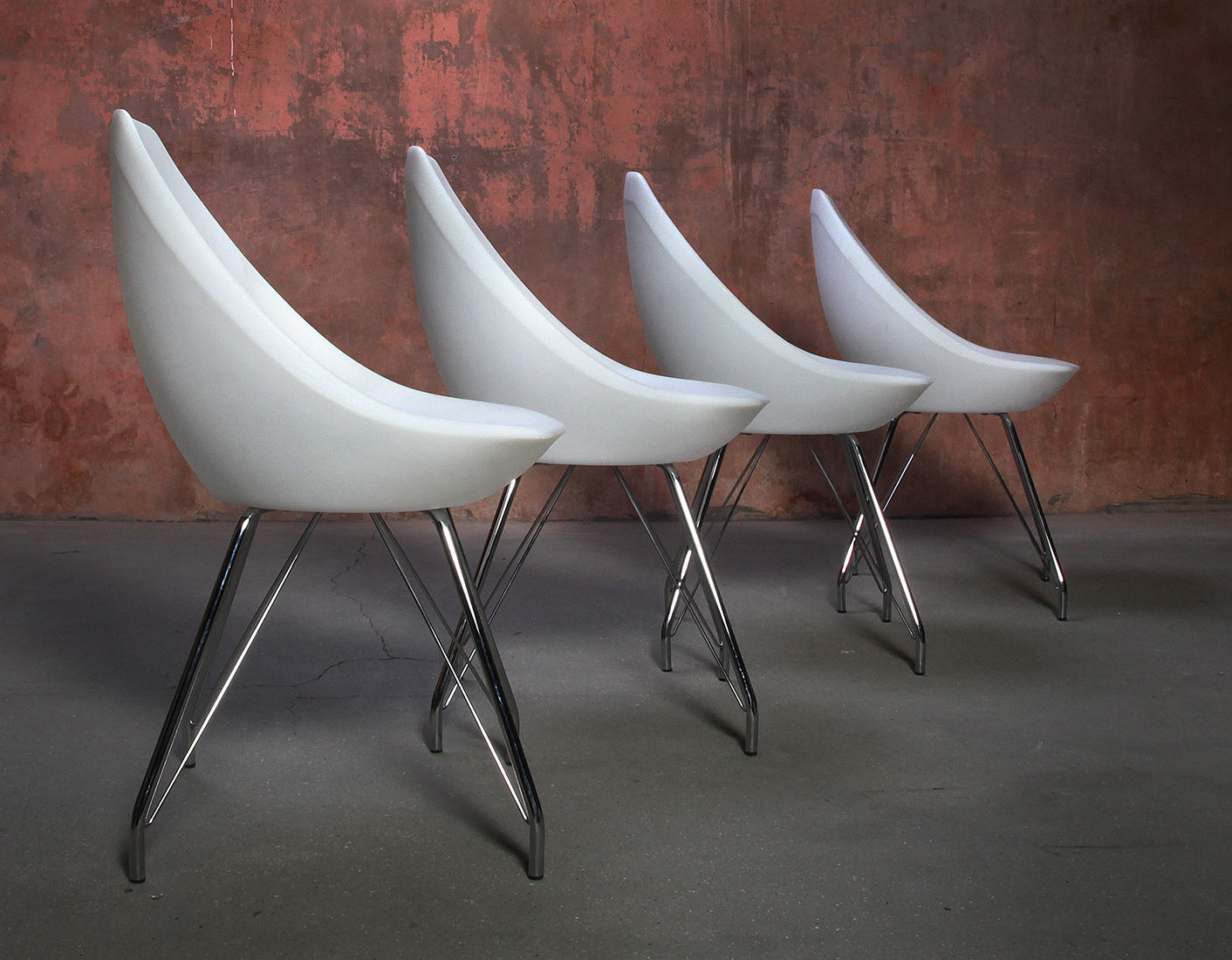 Midj Ice S Design Dining Chairs, Italian Dining Chairs, Dining Chairs Made In Italy, NardoDaVintage, Design Furniture