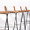 Thumbnail: Set Of Five Vintage Rattan Bar Stools, 70