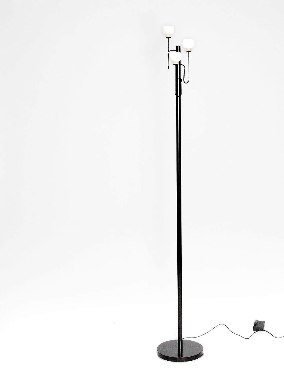 HKA Helsingin Kaasuvalo, Glass Ball Floor Lamp, Reggiani, Glass Ball Floor Lamp, NardoDaVintage, Nardo, Vintage Furniture