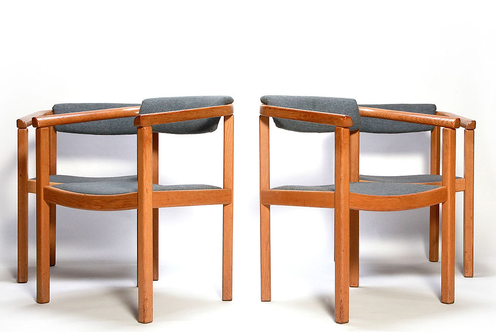 Thumbnail: Scandinavisch Wooden Vintage Dining Chairs, Danish Design Vintage Chairs, NardoDaVintage, Vintage Furniture,Mid Century Chair