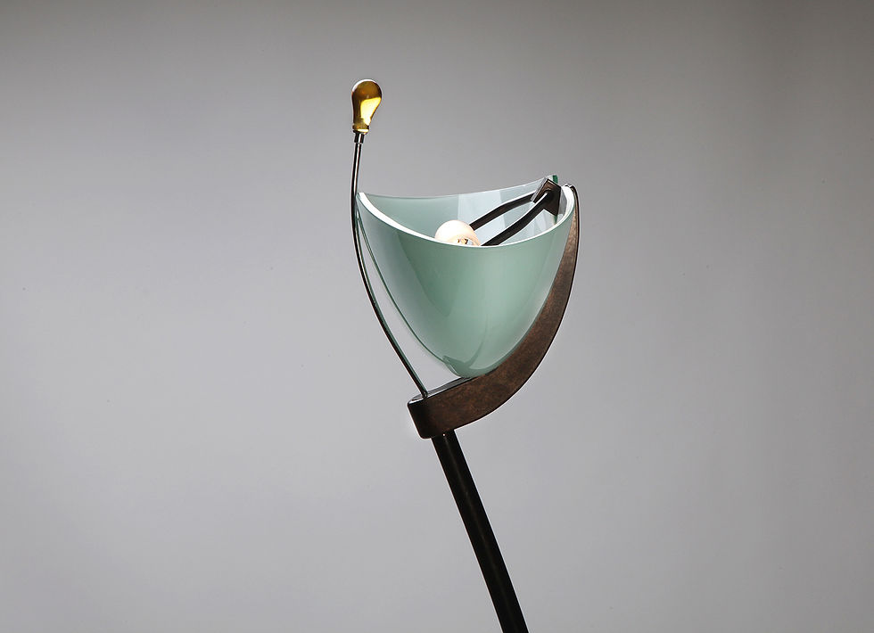Thumbnail: Murano Glass Italian Floor Lamp, Murano Glass Lamp, Mid Century Murano, Vintage Murano, Murano Lamp, Murano Glass, Nardo