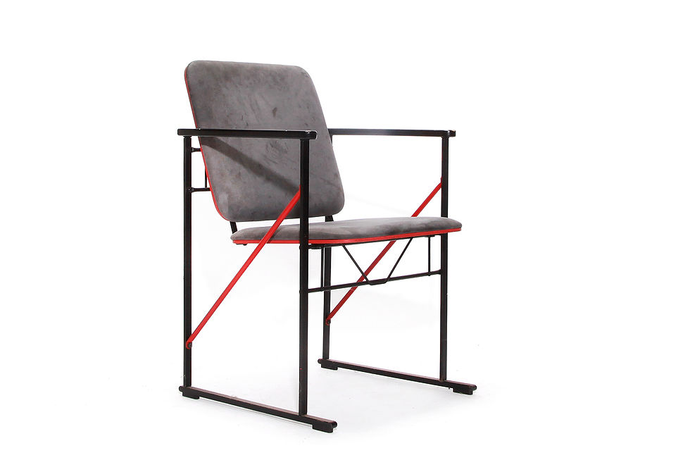 Thumbnail: Vintage Set Of Four Dining Arm Chairs Design by Yrjö Kukkapuro for Avarte, 80s