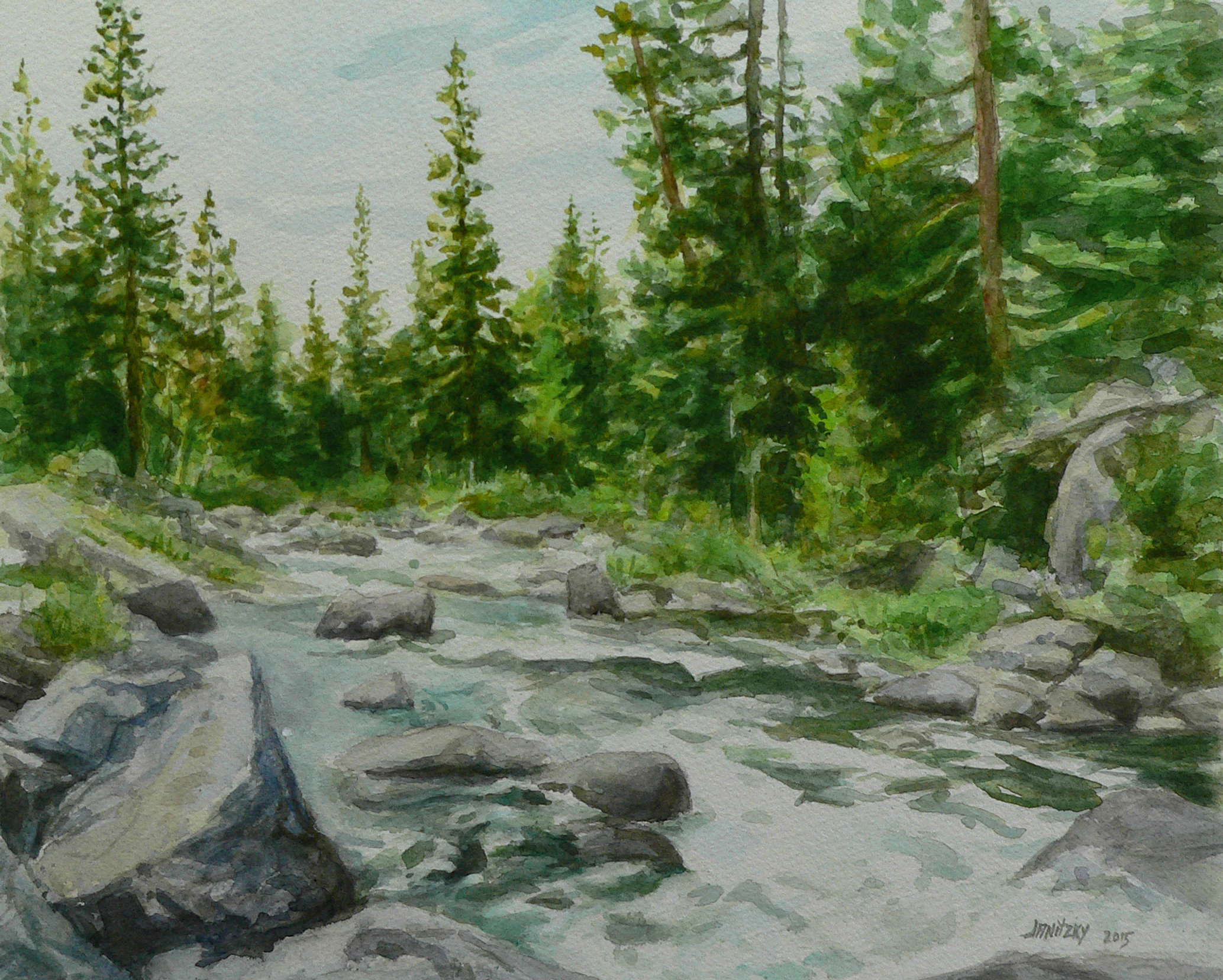 Silver Fork, Spring