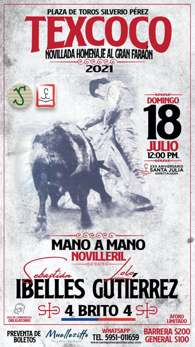 Novillada 18 Julio Texcoco