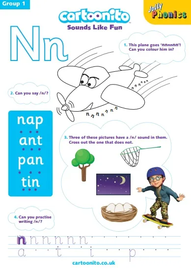 jolly phonics learnme