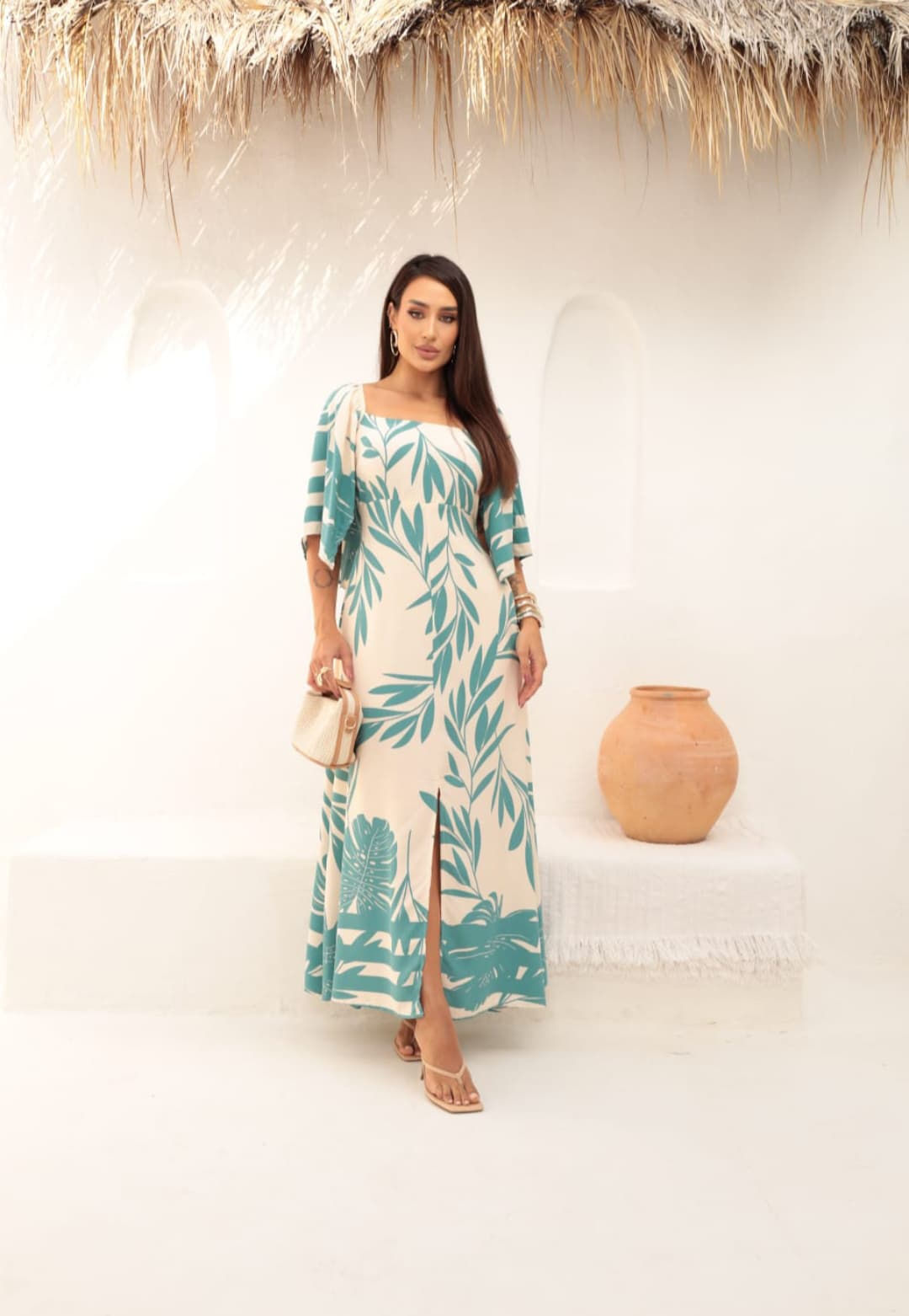 VESTIDO ESTAMPADO/VISCOLINHO