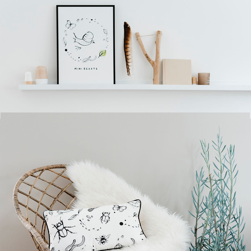 Thumbnail: Mini Beasts Cushion