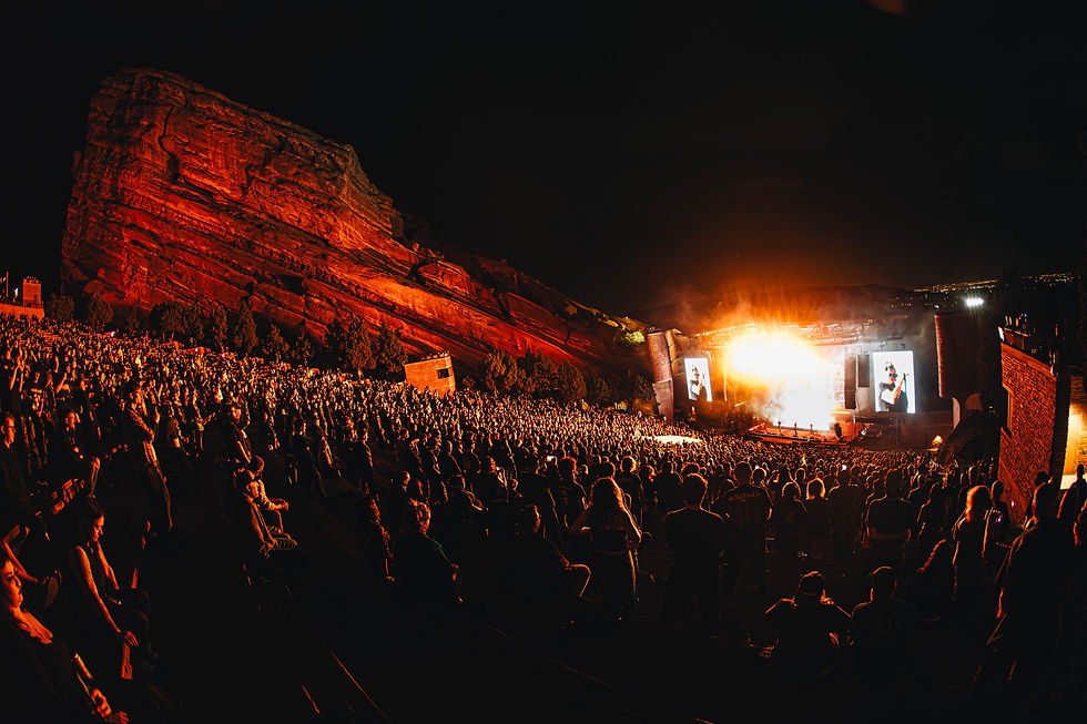 Acid Bath at Red Rocks by Justin Hammer for Mixed Alternative Magazine