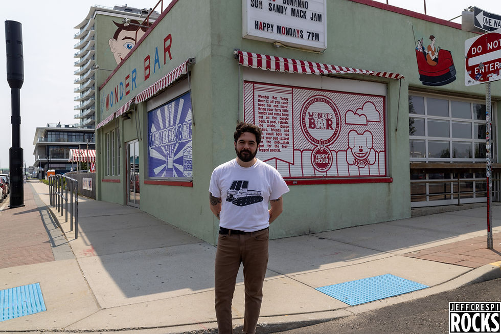 Musician Biff Swenson from Asbury Park, New Jersey for Mixed Alternative Magazine