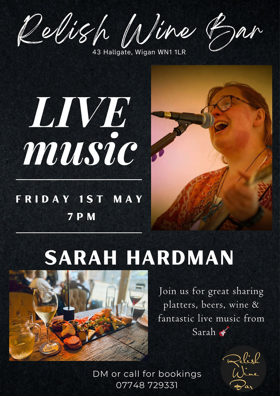 Friday evening live music at Relish