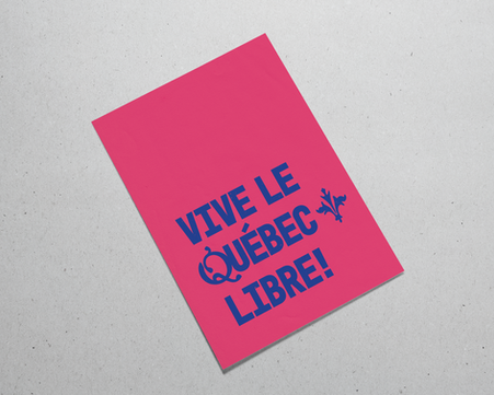 québec poster