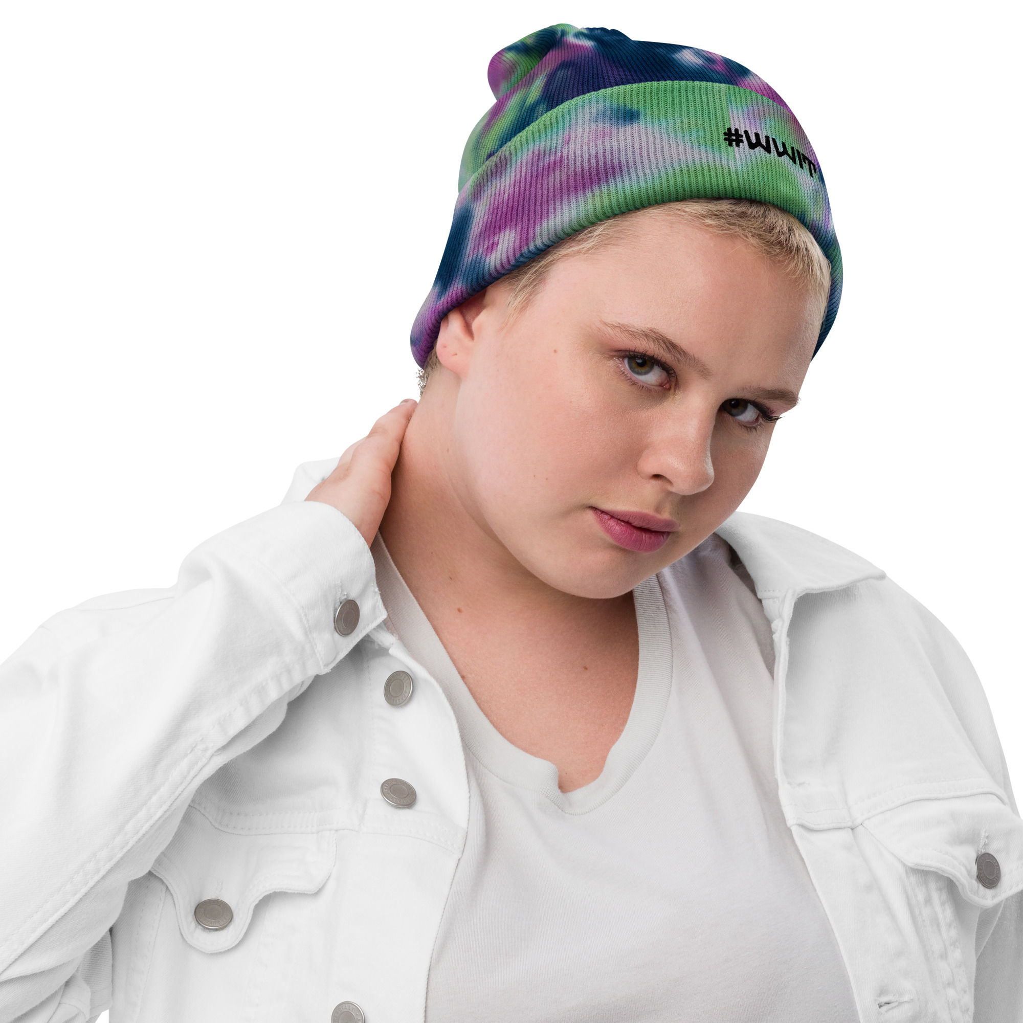 #WWIT Whose Womb is This Tie-dye beanie