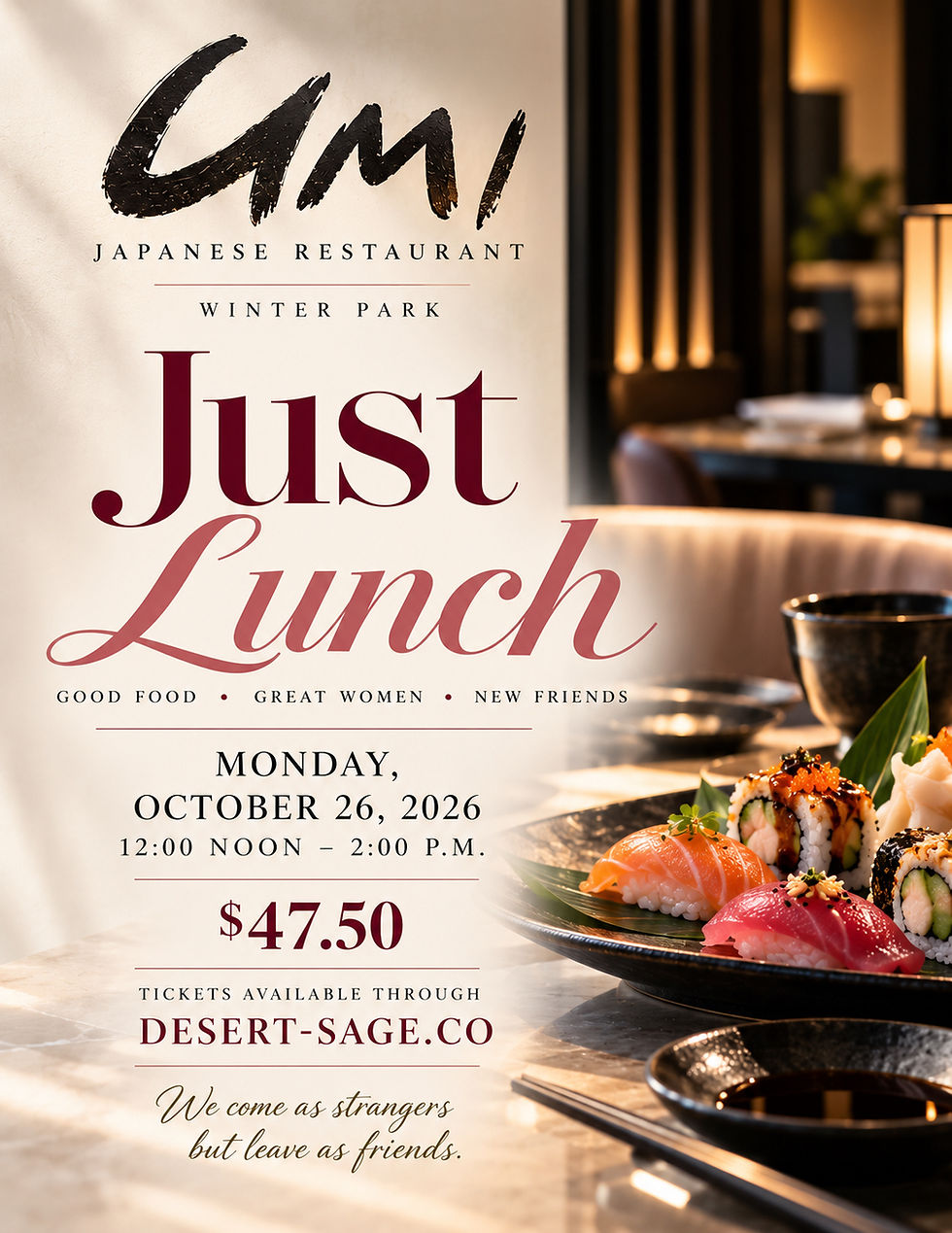 Just Lunch UMI Japanese Restaurant