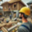 DALL·E 2024-09-15 17.49.26 - A builder in the foreground, wearing a yellow hard hat, looki
