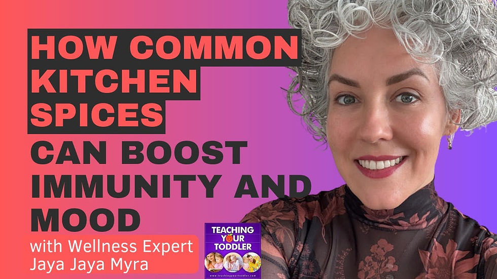 How Common Kitchen Spices Can Boost Immunity and Mood with Wellness Expert Jaya Jaya Myra
