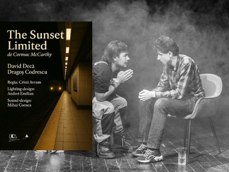 "The Sunset Limited" la UNAGE, în regia lui Cristi Avram - Singuri pe peron, între ecoul unei traume și promisiunea unei lumini