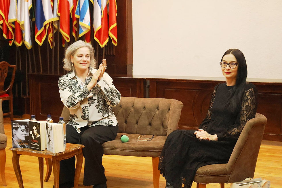 Maia Morgenstern și Nicoleta Dabija