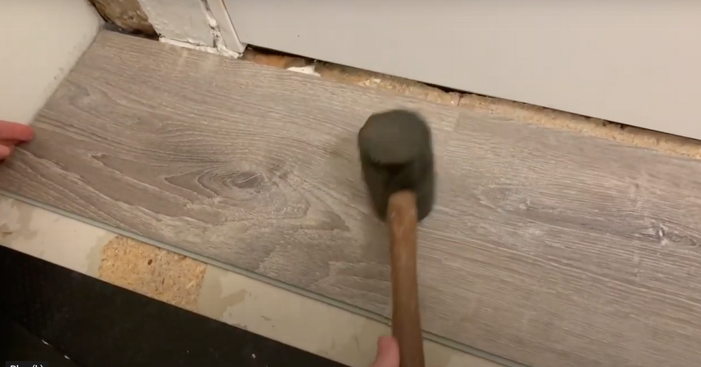 DIY How to Install Vinyl Plank Laminate Flooring for Beginners [Vinyl