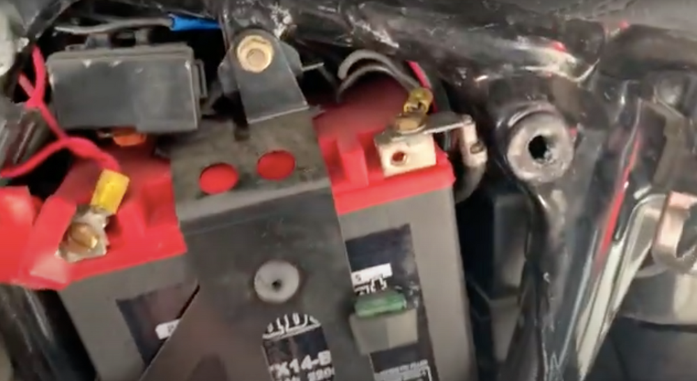How to Charge Your Streetbike Motorcycle Battery Tutorial Demonstration