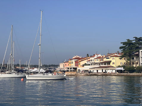 At anchor in Novigrad