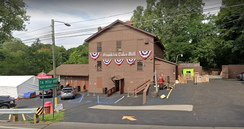 Franklin Michigan Cider Mill