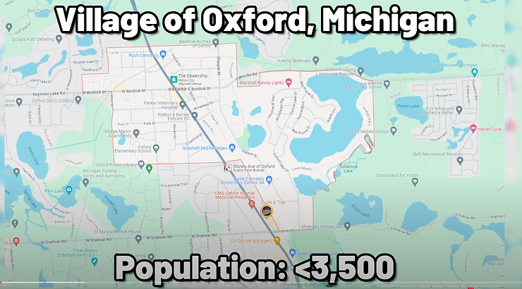 village of oxford Michigan