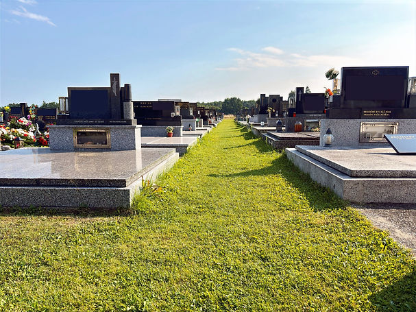 hřbitov, hroby