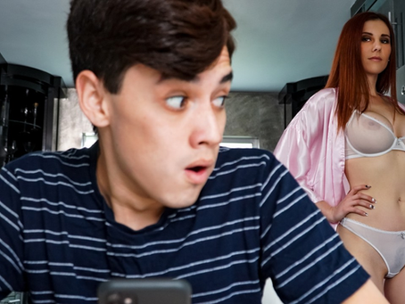 Lilian Stone Busted by Mom