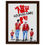 Thumbnail: Wall art The Red Family