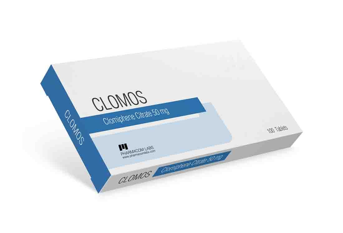 Clomos Clomiphene citrate 50mg 50pills