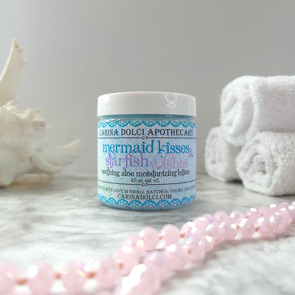 Mermaid Kisses & Starfish Wishes | Aloe Radiance Hydrating Lotion | After-Sun
