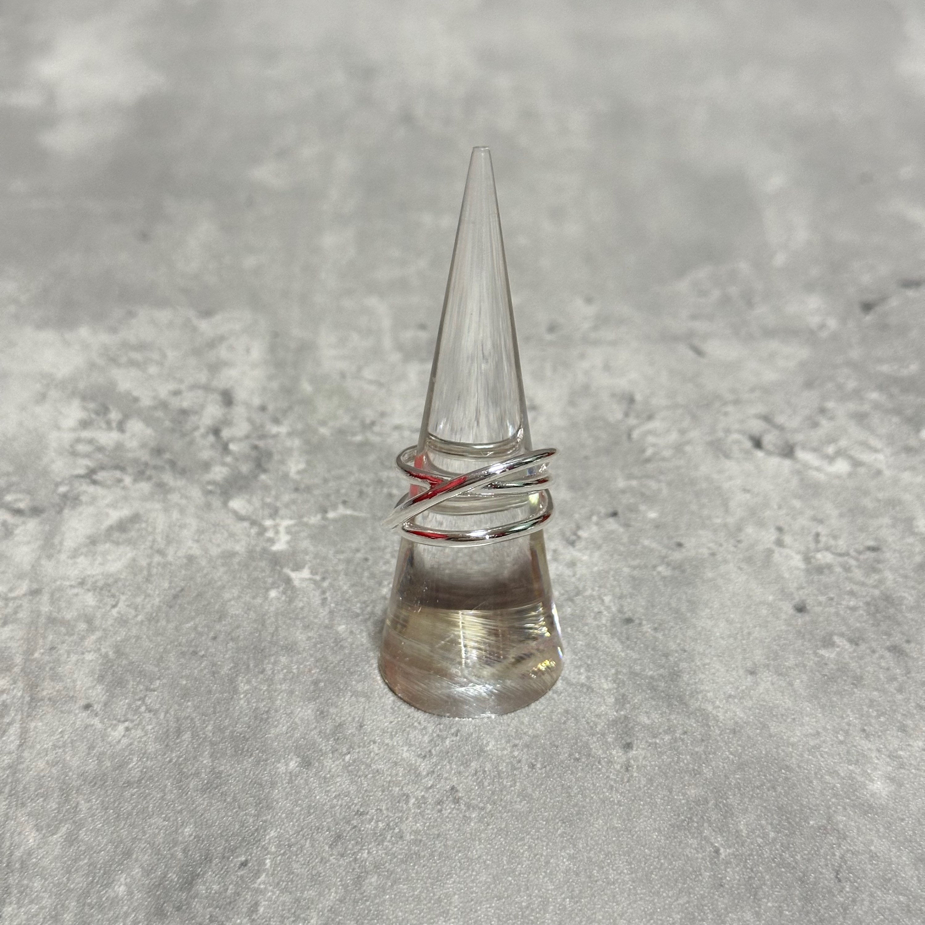 シルバー925 3連リング